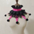 Fuchsia + Black