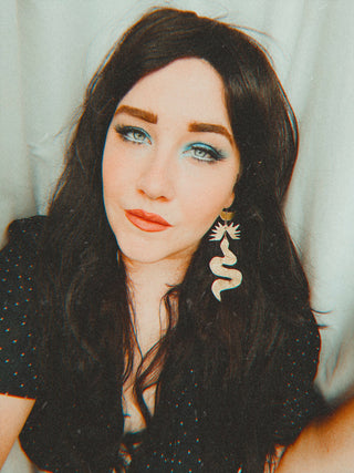 Serpent Sun Earrings