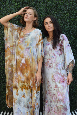 (Next Batch Coming mid-August) Ice-Dyed Caftan