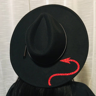Devil Vegan Felt Hat