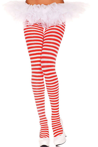 Music Legs Colorful Striped Tights