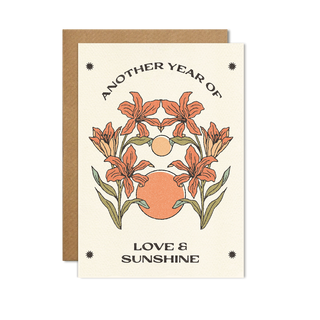 Another Year of Love & Sunshine Card