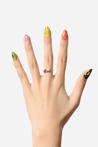 Frog Party - Press-on Nails By Lorien Stern