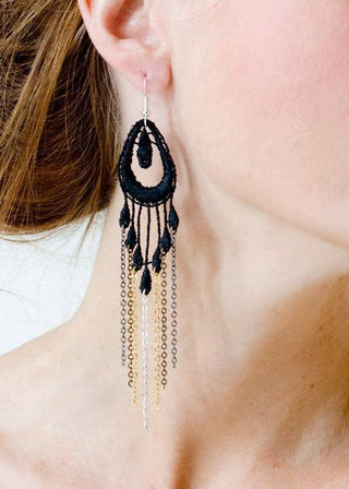 Glamour Lace Earrings