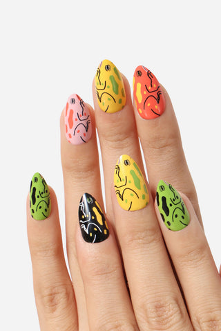 Frog Party - Press-on Nails By Lorien Stern