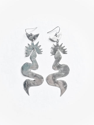 Serpent Sun Earrings