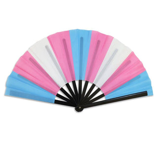 Transgender Hand Fan - 2 Sizes