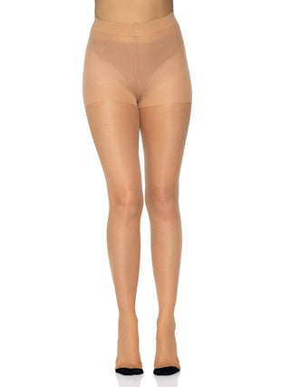 Nyx Sheer Cuban Heel Pantyhose - One Size