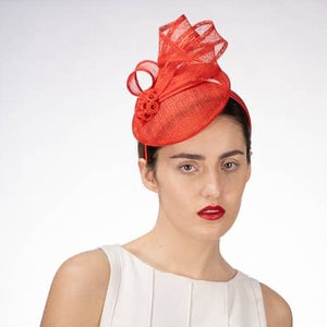 Sinamay Cocktail Hat