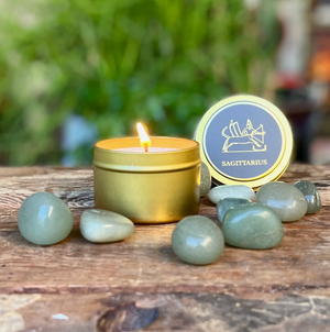 4oz Zodiac Sign Tin Candles