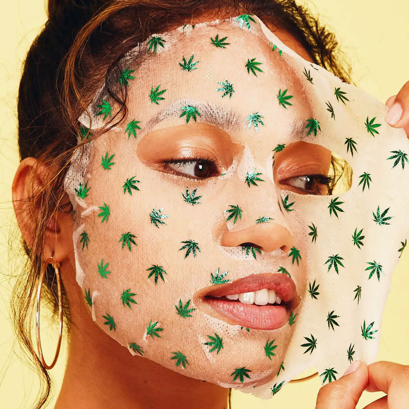 Hydrate Hemp Metallic Mask