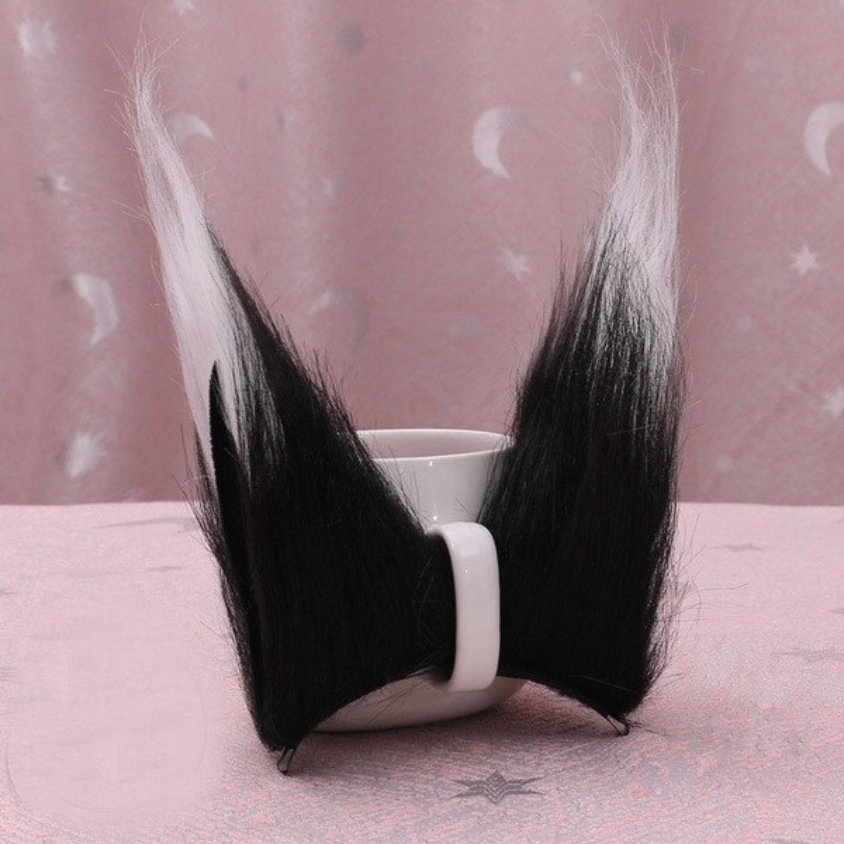 Faux Fur Ear Clips