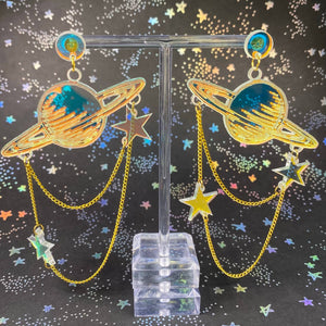 Saturn And The Stars Dangles