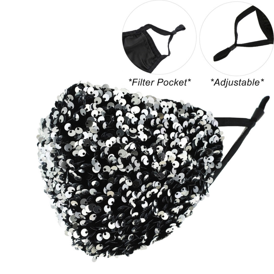 Super Sequin Face Masks