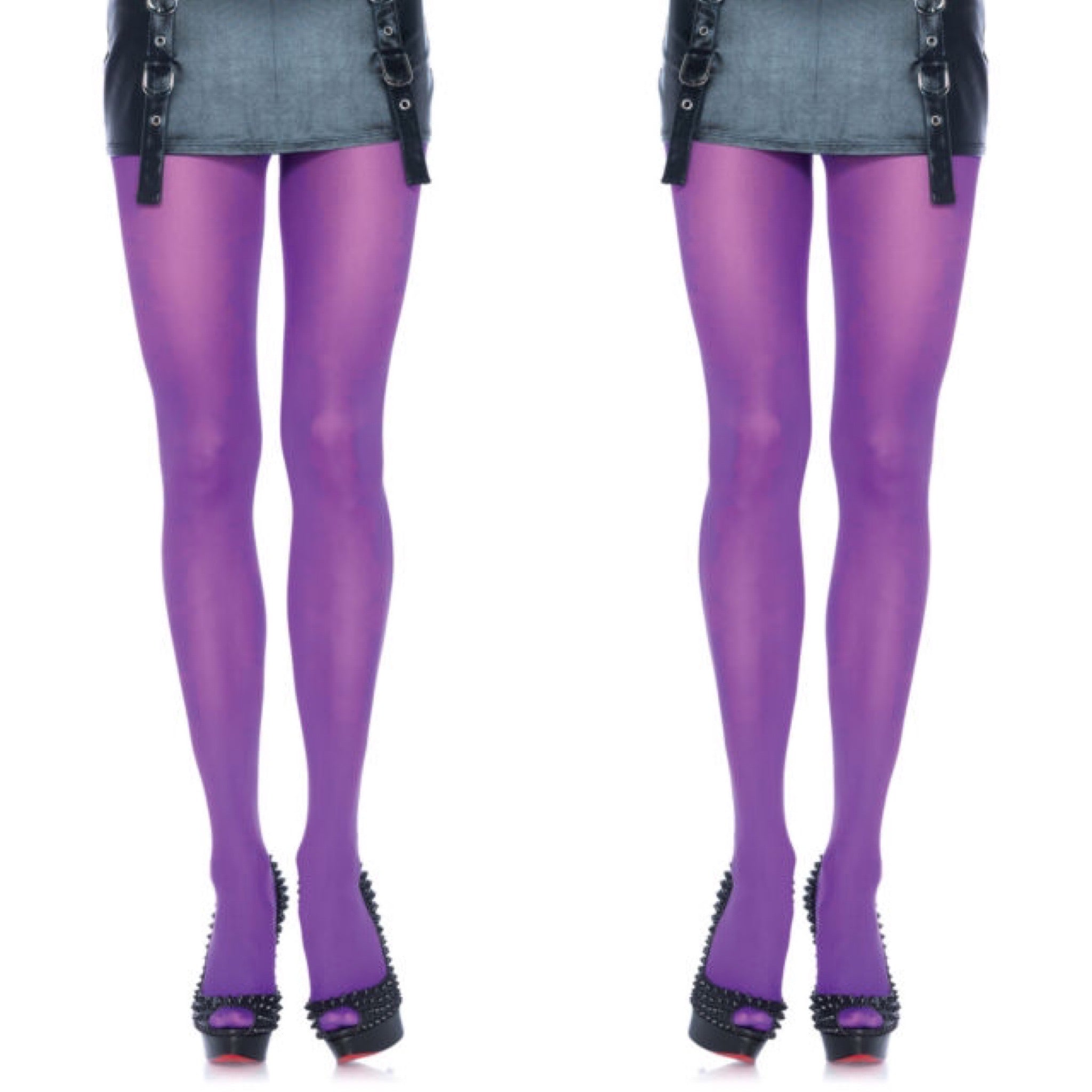 Colorful Opaque Nylon Tights