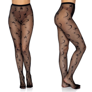Celestial Net Tights
