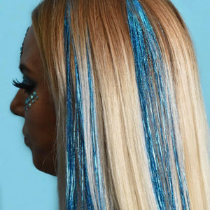 Holographic Hair Tinsel Clip-Ins (4 Pack)