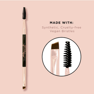 Pretty Vulgar / High Standards Dual Sided Eyebrow Brush