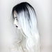 White w/ Black Roots