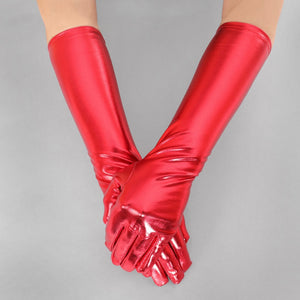 Gloves / Elbow Length Metallic