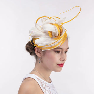 Polyhemp Sinamay Disc Headband Fascinator