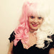 1/2 Pink 1/2 White