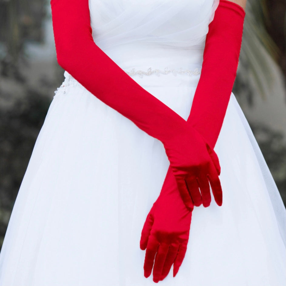 Gloves / Opera Length Satin