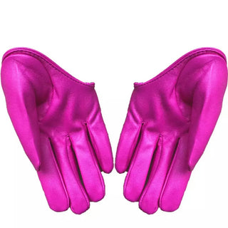 Gloves / Vegan Leather Halfsies