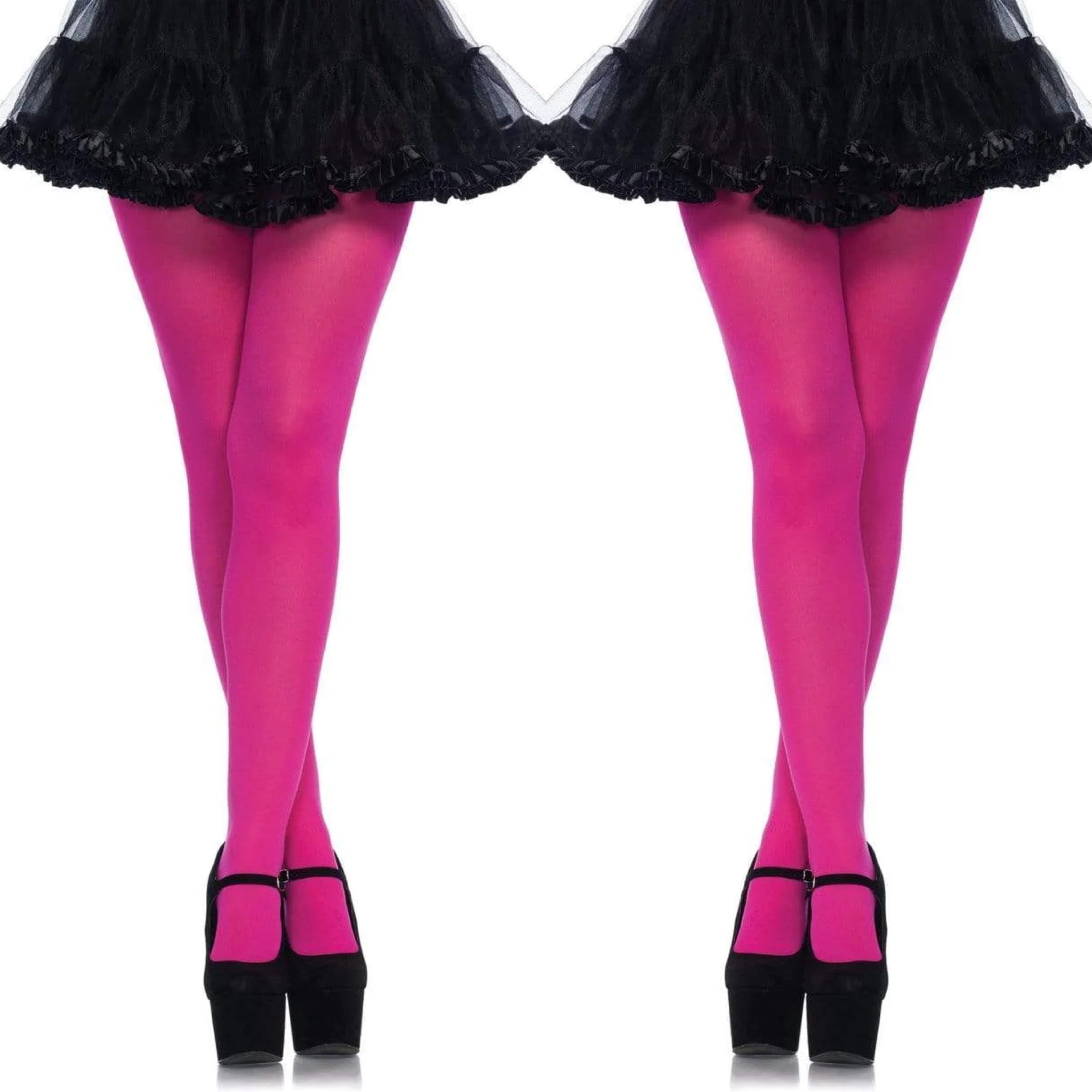 Colorful Opaque Nylon Tights