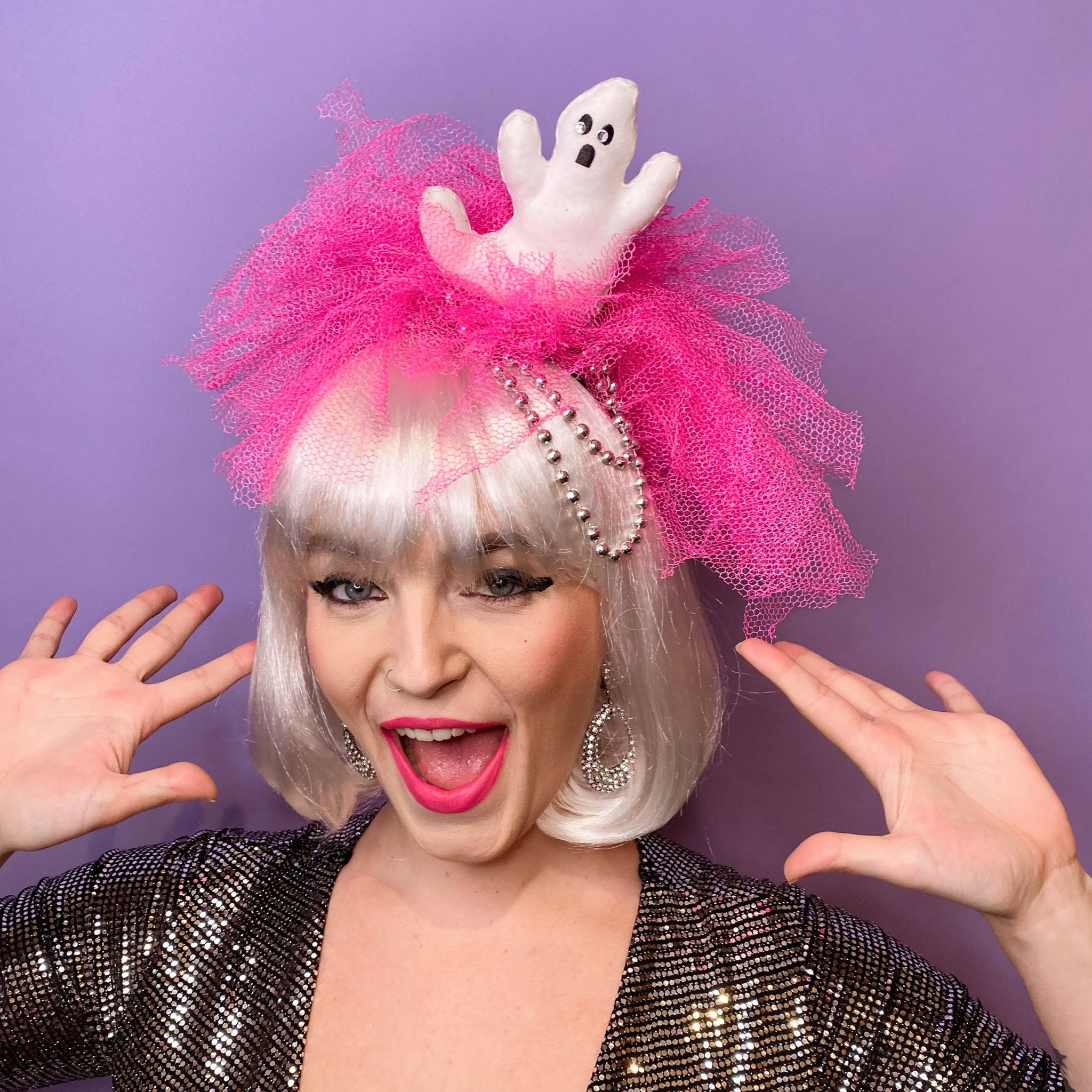 Party Ghost Headpiece