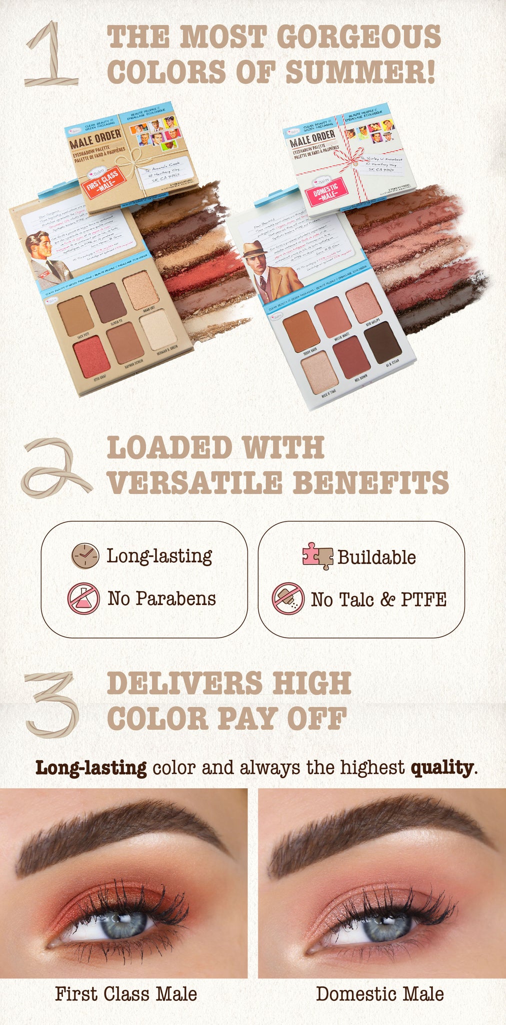 Male Order Eyeshadow Palettes