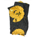Black w/ Gold Ruffle