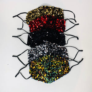 Super Sequin Face Masks