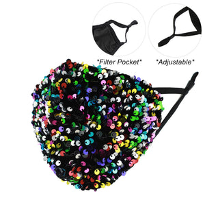 Super Sequin Face Masks