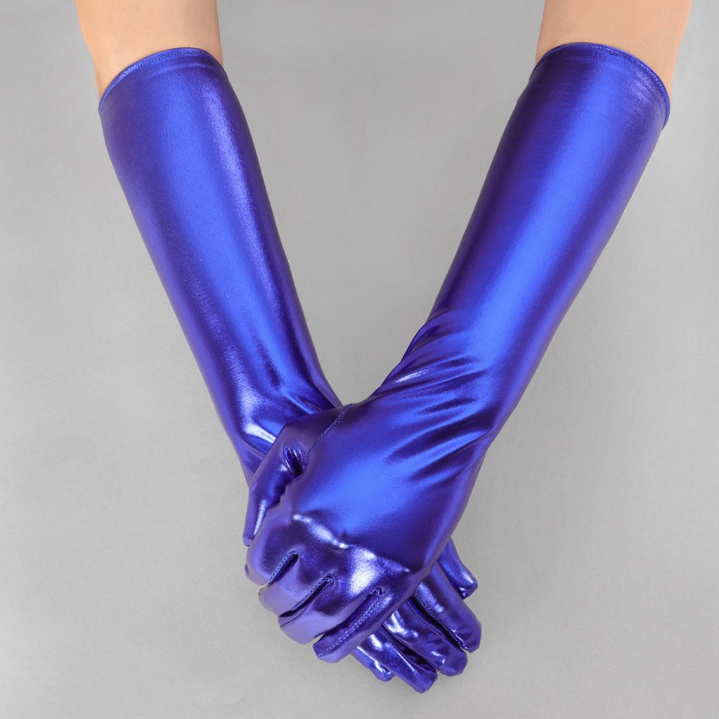 Gloves / Elbow Length Metallic