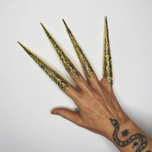 Qing Dynasty Filigree Claws