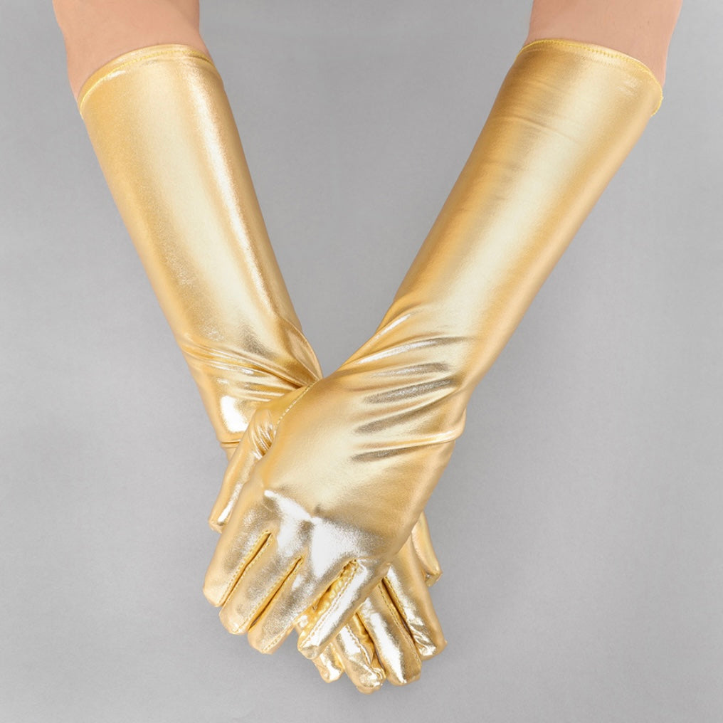 Gloves / Elbow Length Metallic