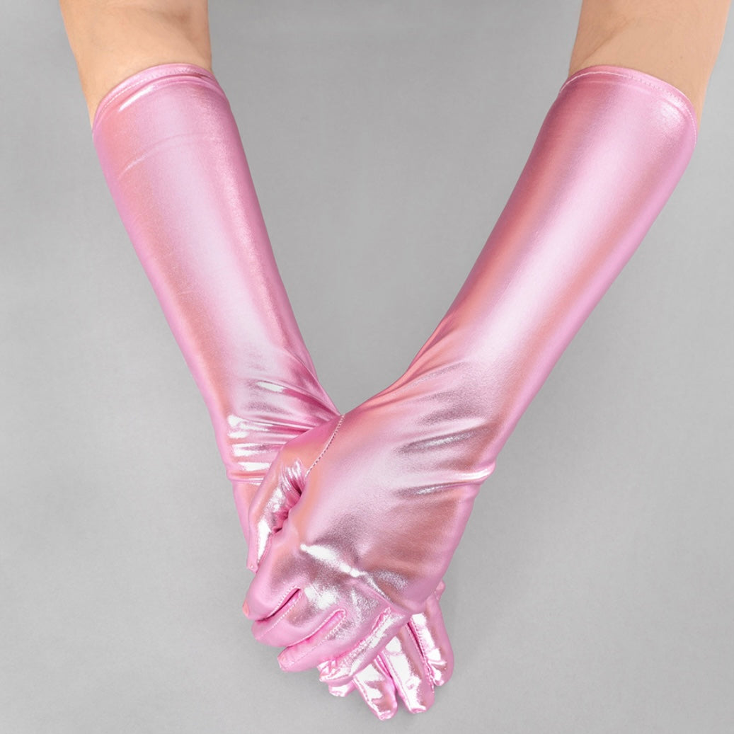 Gloves / Elbow Length Metallic