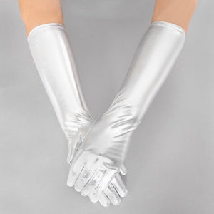 Gloves / Elbow Length Metallic