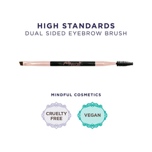 Pretty Vulgar / High Standards Dual Sided Eyebrow Brush