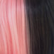 1/2 Black 1/2 Pink