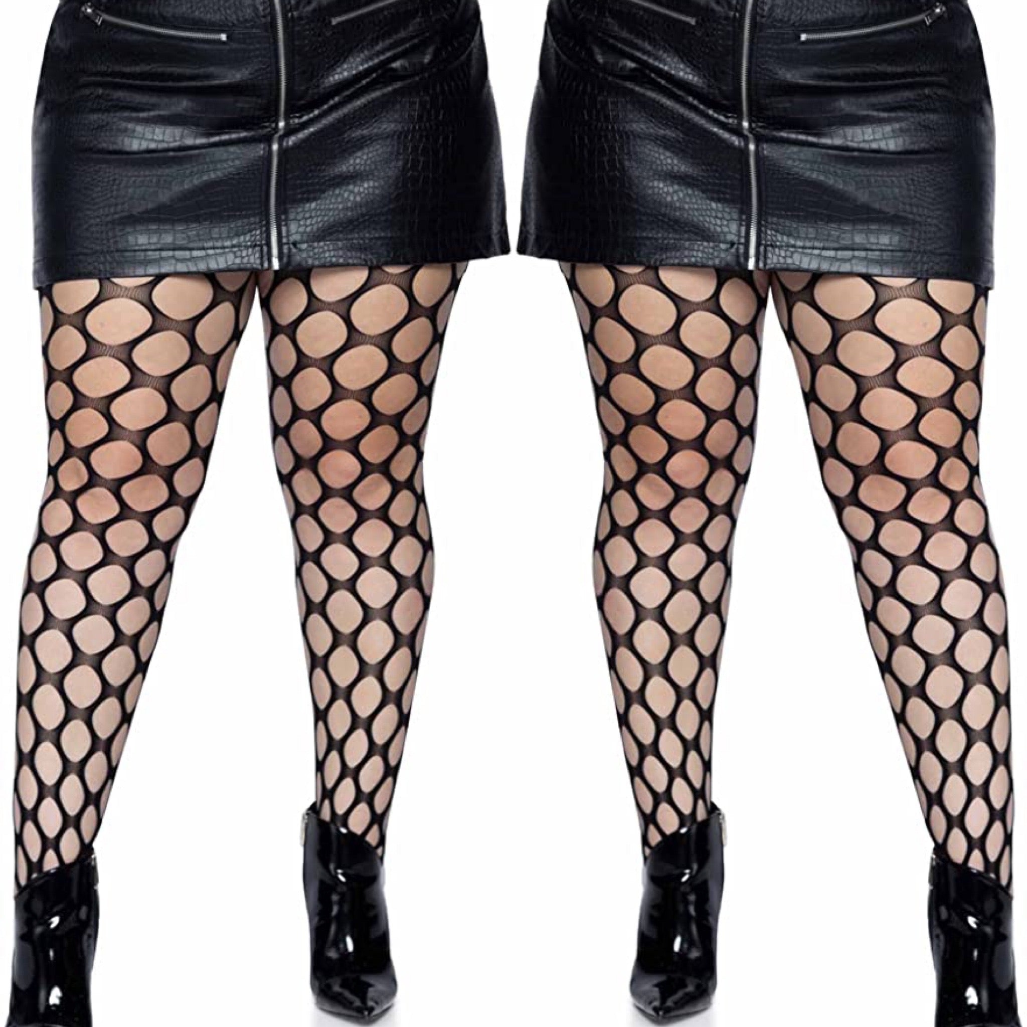 Jumbo Pothole Net Tights