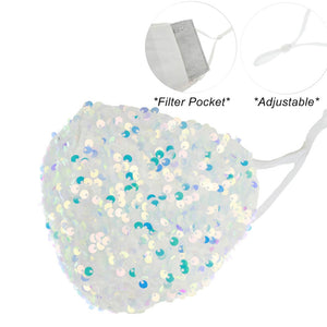 Super Sequin Face Masks