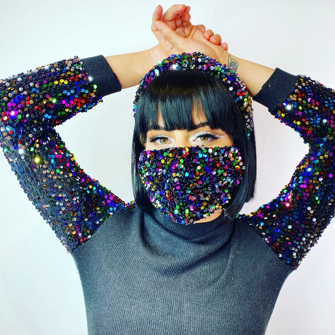 Super Sequin Face Masks