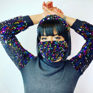 Super Sequin Face Masks